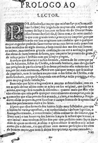 Prologo ao Lector
