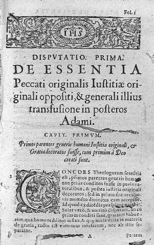 [Disputatio Prima] 1