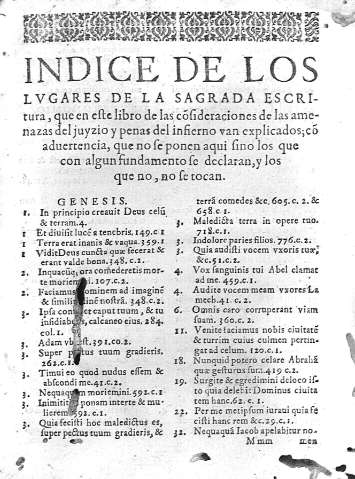 Indice de los lugares de la Sagrada Escritura,...