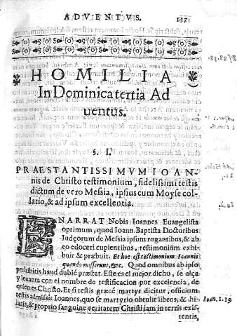 Homilia. In dominica tertia Adventus