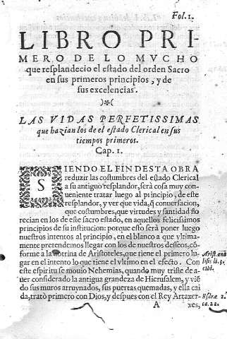[Libro Primero] 1