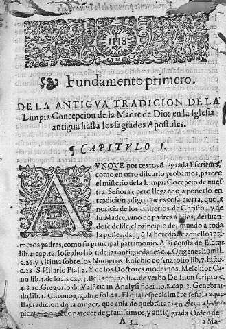 [Fundamento primero] 1