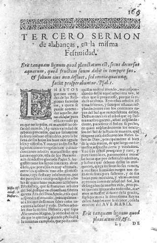 [Sermon tercero] 169