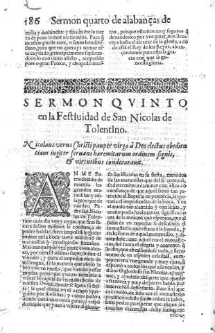 [Sermon quinto] 186