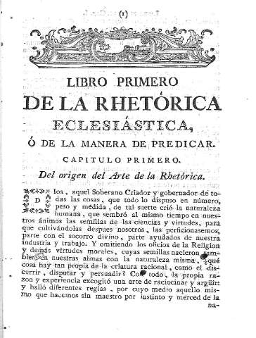[Libro Primero] 1