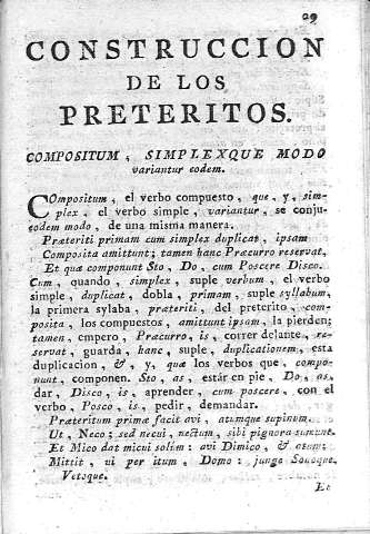 [Construccion de los preteritos] 29