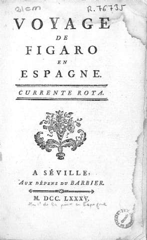 Voyage de Figaro en Espagne
