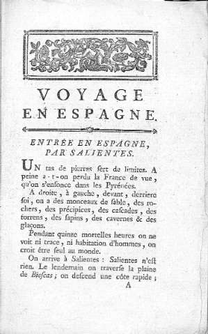 Voyage en Espagne