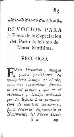 [Devocion para la Fiesta de la Expectacion del Parto...] 83