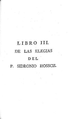 Libro III
