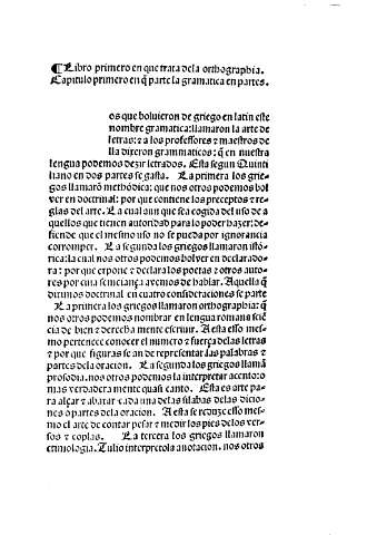 Libro primero