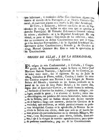 Origen de ellas