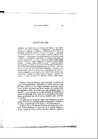 CLI [Capítulo XII]