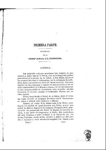 1 [Primera Parte. Monedas de la Hispania Ulterior]