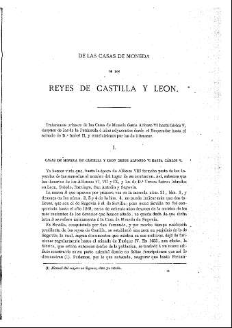 265 [De las Casas de Monedas de los Reyes de Castilla y Leon]