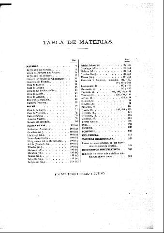 299 [Tabla de Materias]