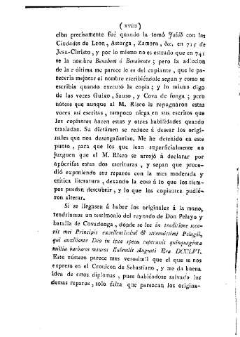XVIII