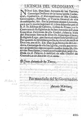 Censura del ordinario