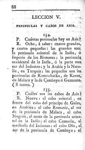 Leccion V. Penínsulas y cabos de Asia