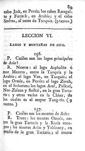 Leccion VI. Lagos y montañas de Asia