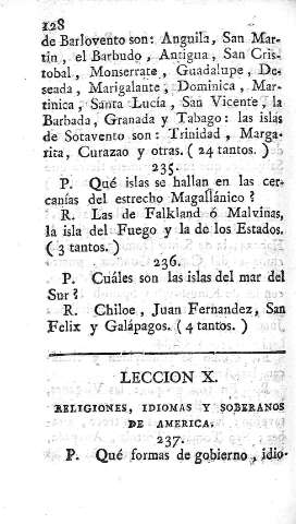 Leccion X. Religiones, idiomas y soberanos