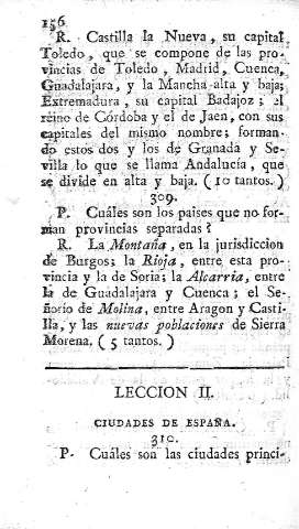 Leccion II. Ciudades de España
