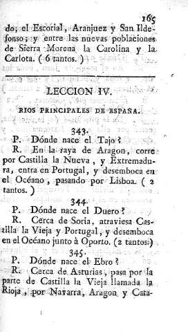 Leccion IV. Rios principales de España