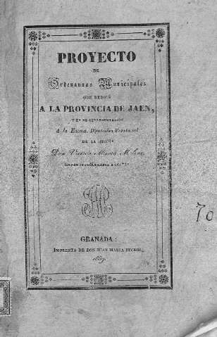 Proyecto de Ordenanzas Municipales...