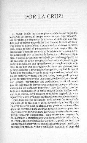 ¡Por la Cruz!