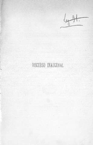 Discurso inaugural