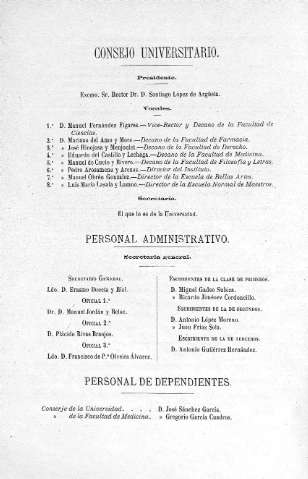 Consejo universitario