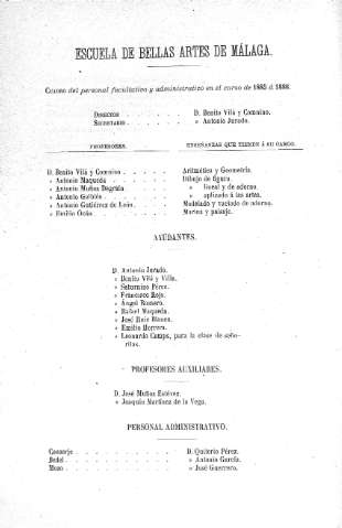 Escuela de Bellas Artes de Málaga