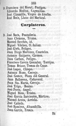 Carpinteros