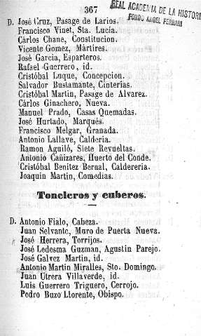 Toneleros y cuberos