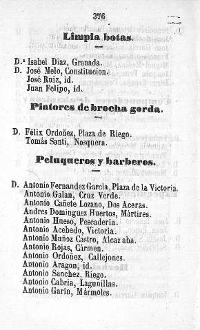 Peluqueros y barberos