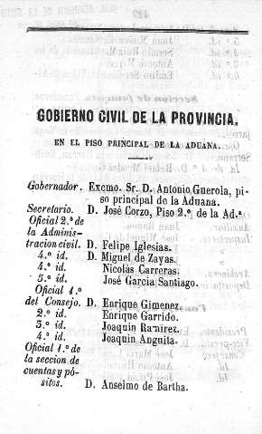 Govierno Civil de la provincia