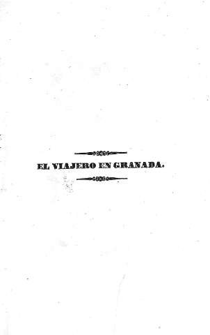 El viajero en Granada