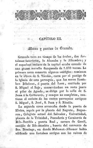 Capítulo III. Muros y puertas de Granada