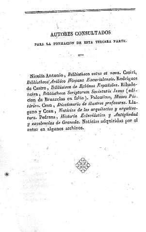 Autores consultados para la formación de esta tercera parte