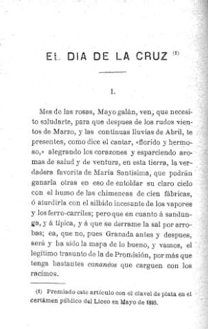 El dia de la Cruz