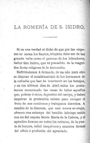 La romería de San Isidro