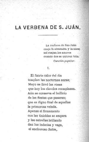 La verbena de San Juán