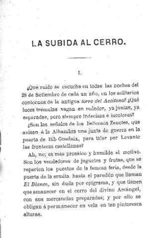 La subida al Cerro