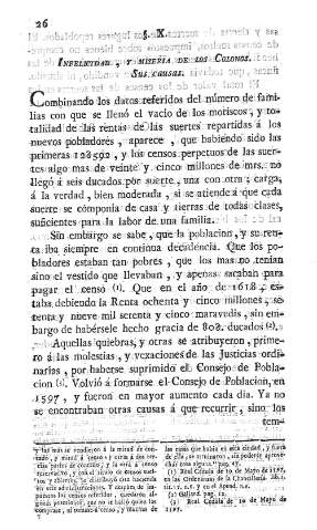 X. Infelicidad, y miseria de los colonos. Sus causas