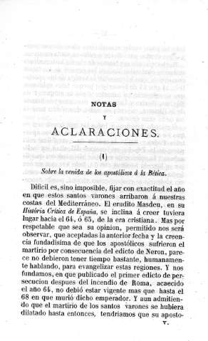 Notas y aclaraciones