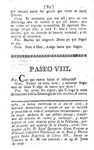 Paseo VIII