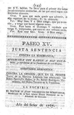 Paseo XV