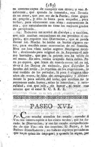 Paseo XVI
