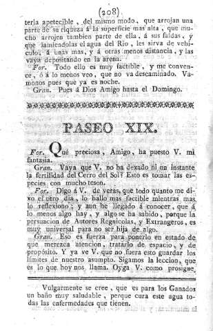 Paseo XIX