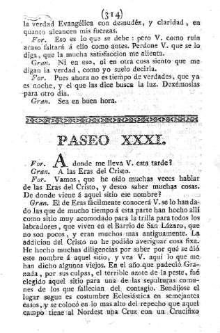 Paseo XXXI